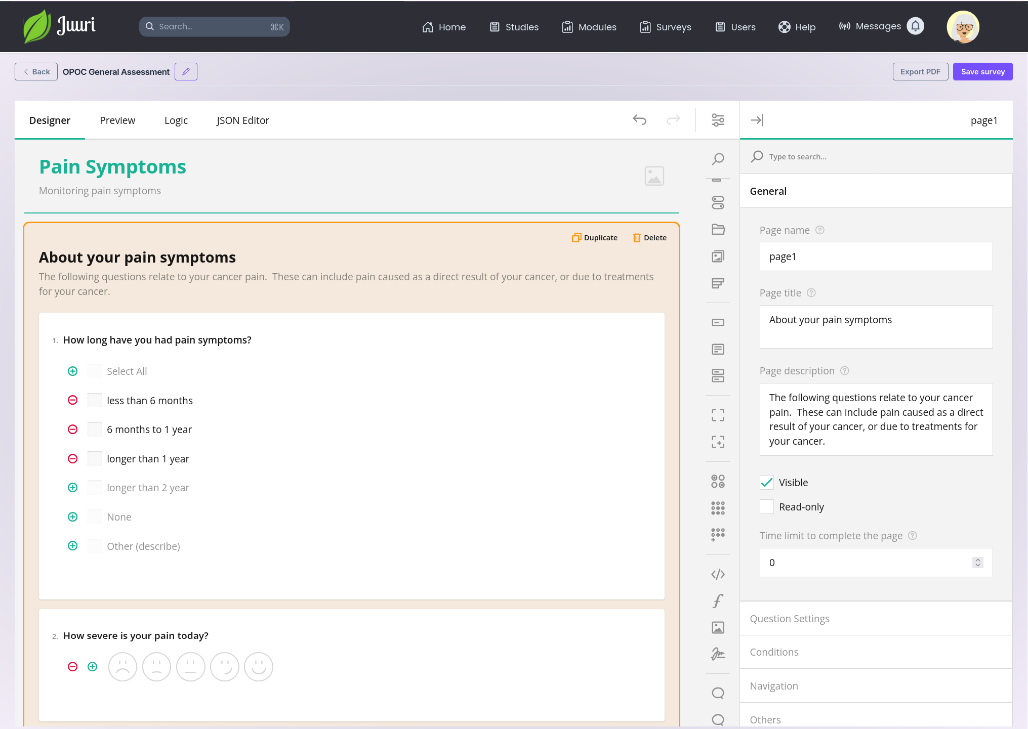 Survey Builder