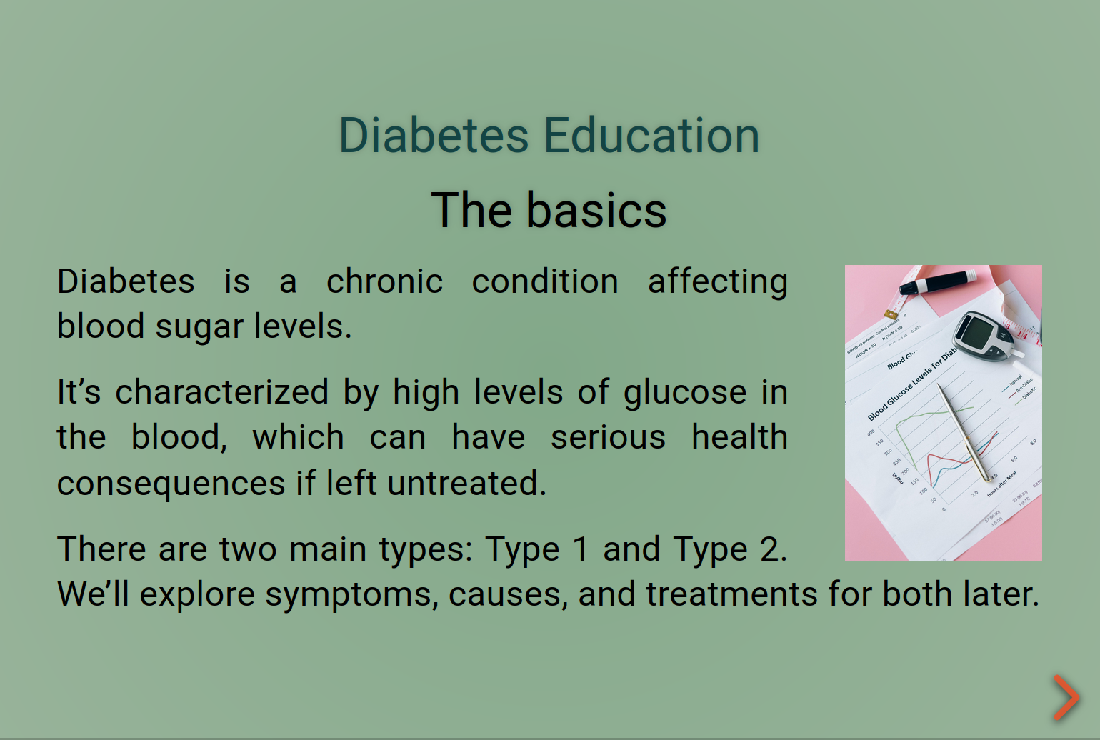 Module - A Page of a Slide Module